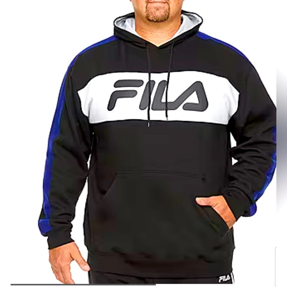 FILA Hoodie Big & Tall 3XLT - Picture 2 of 3